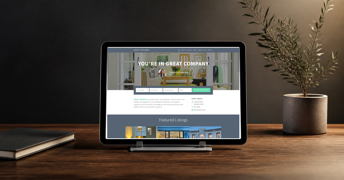 agent focused pro wordpress theme and responsive website template