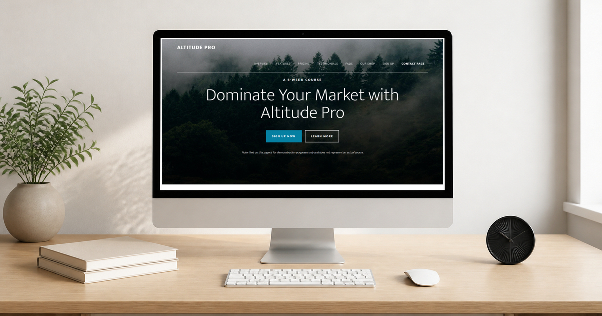 altitude pro wordpress theme layout and design preview