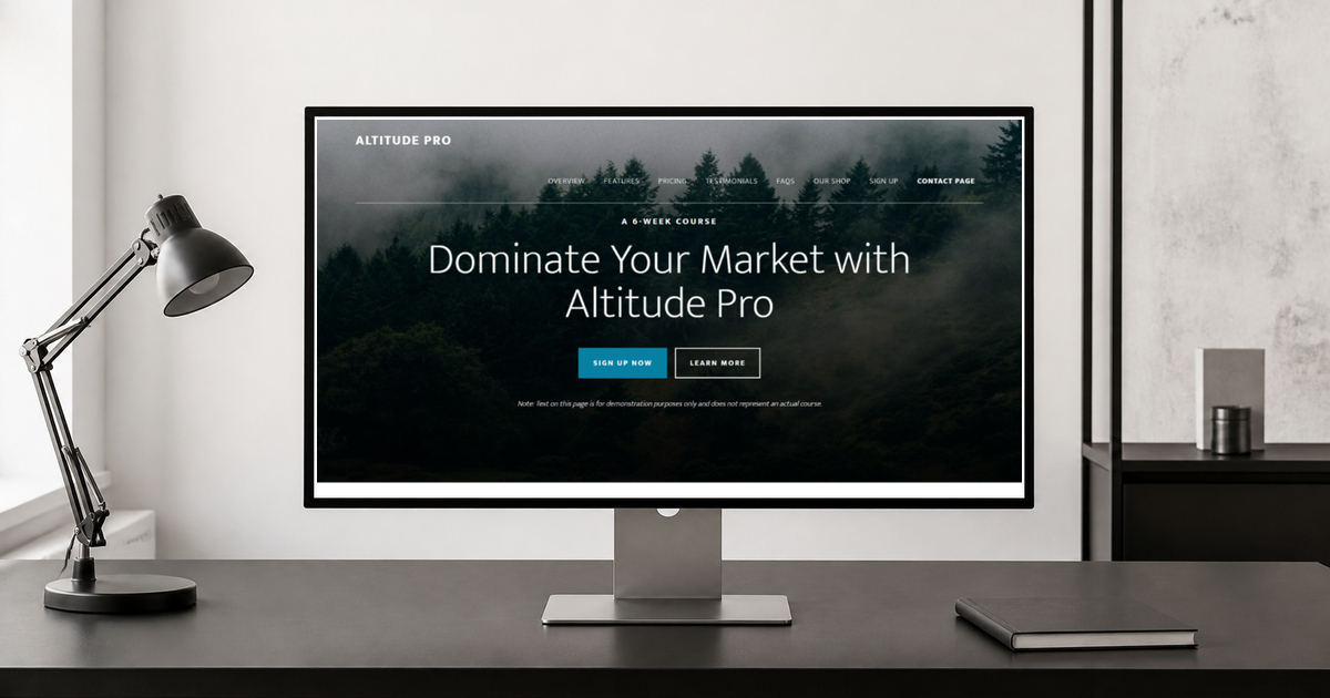 altitude pro wordpress theme and responsive website template