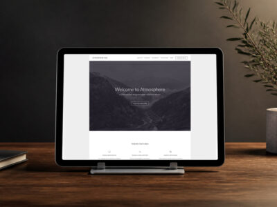 atmosphere pro wordpress theme and responsive website template
