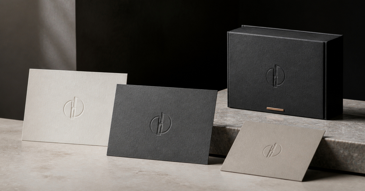 custom logo design and logo studio mockup