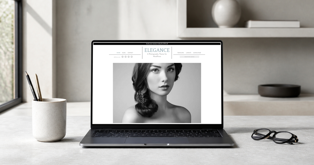 elegance pro wordpress theme and responsive website template