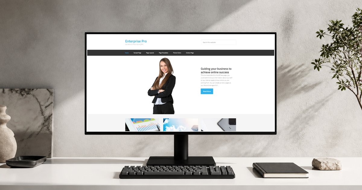 enterprise pro wordpress theme and responsive website template