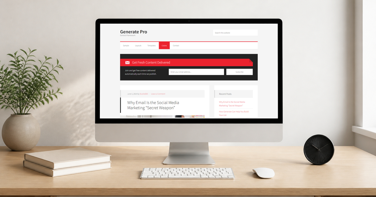 generate pro wordpress theme layout and design preview