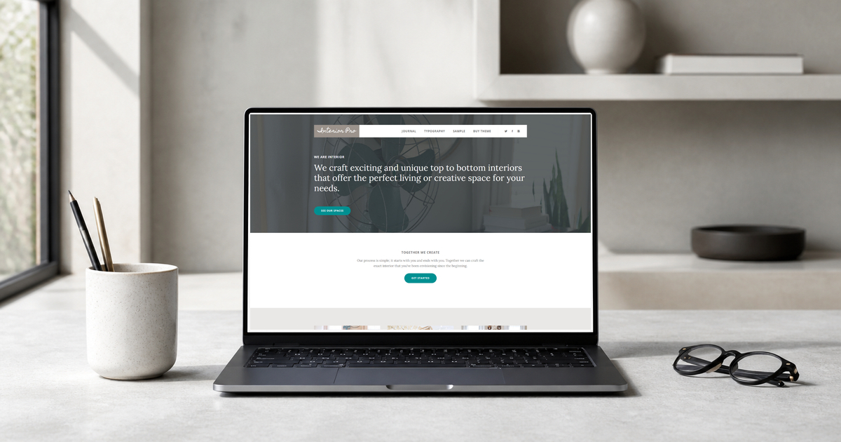 interior pro wordpress theme and responsive website template