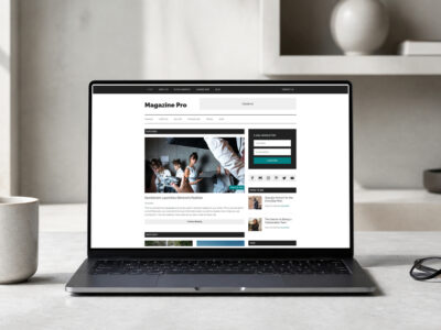 magazine pro wordpress theme and responsive website template