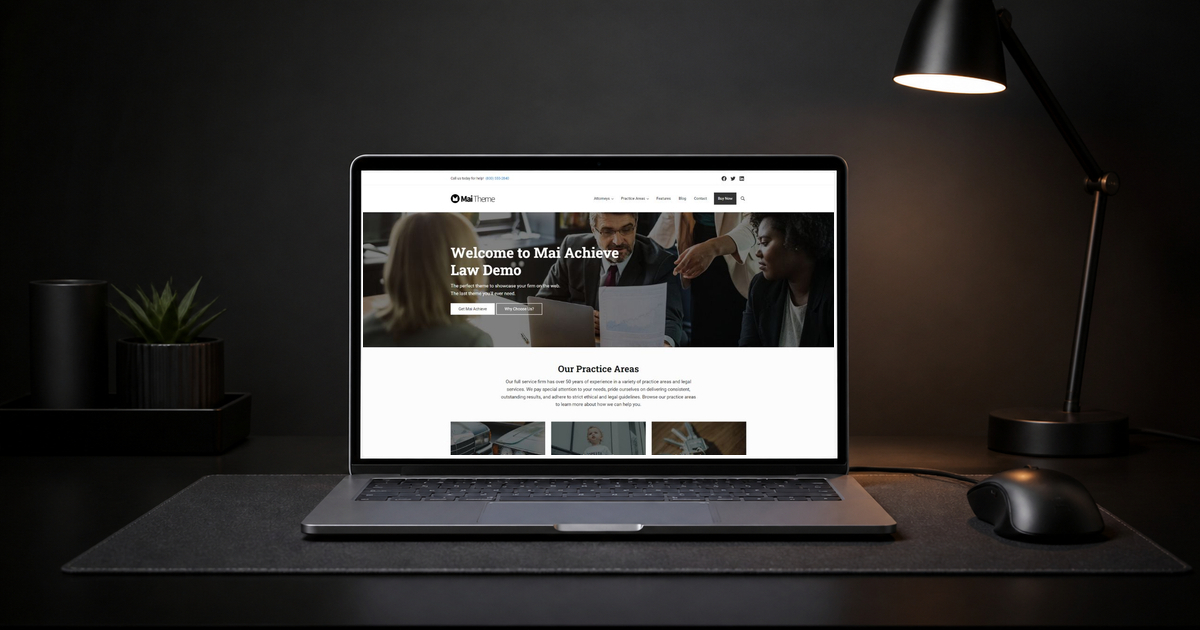 mai achieve wordpress theme and responsive website template