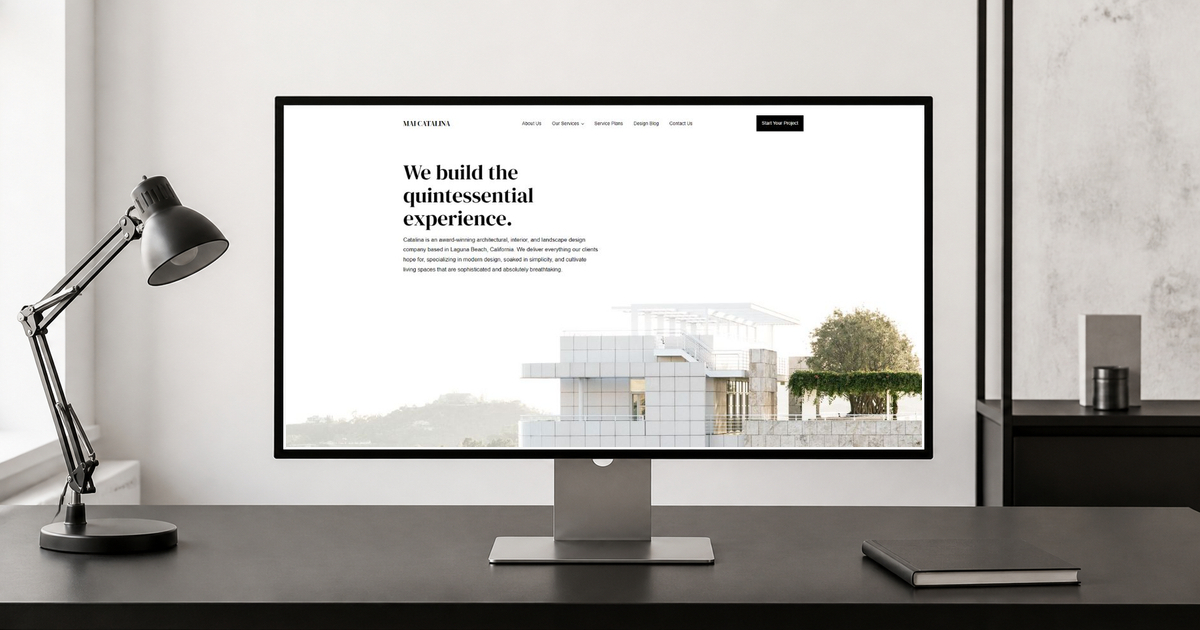 mai catalina wordpress theme layout and design preview