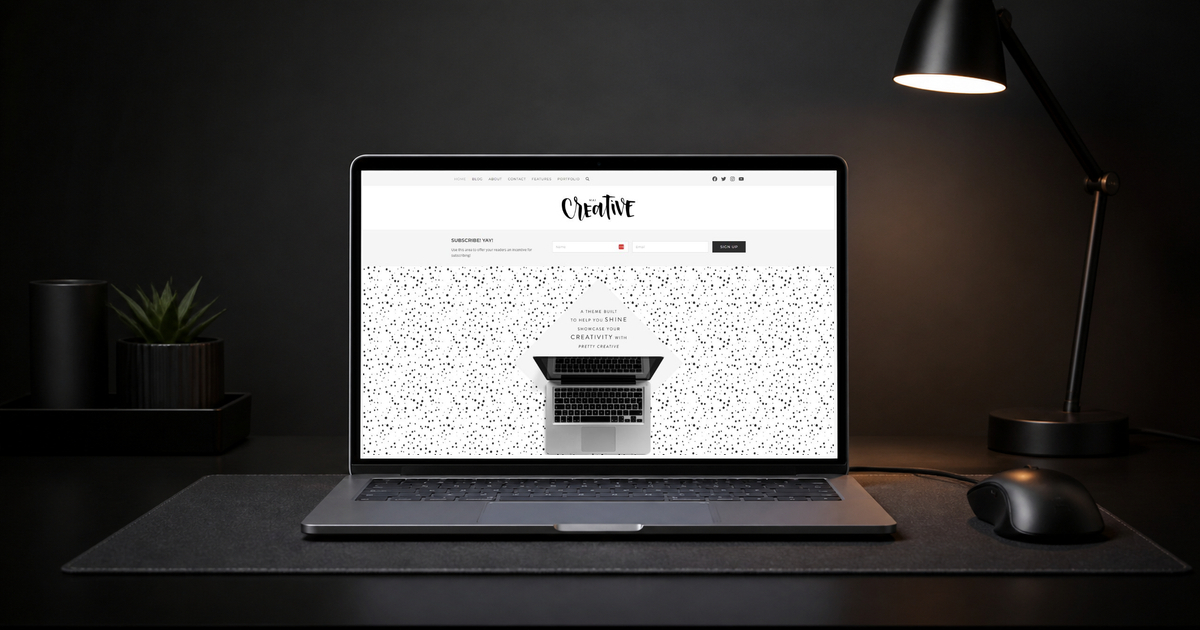 mai creative wordpress theme layout and design preview