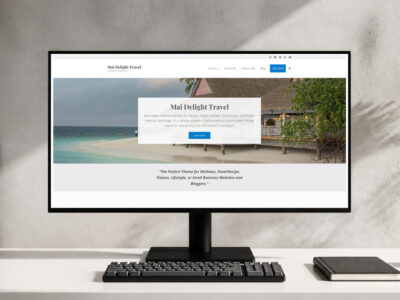 mai delight travel wordpress theme and responsive website template