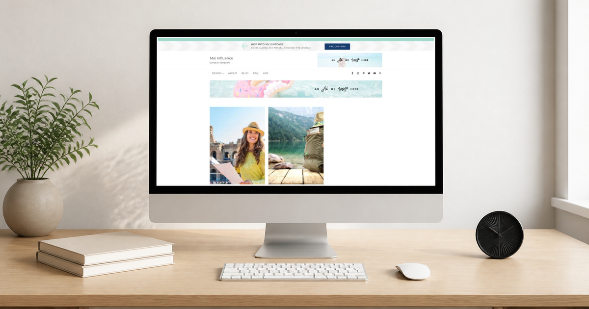 mai influence wordpress theme and responsive website template