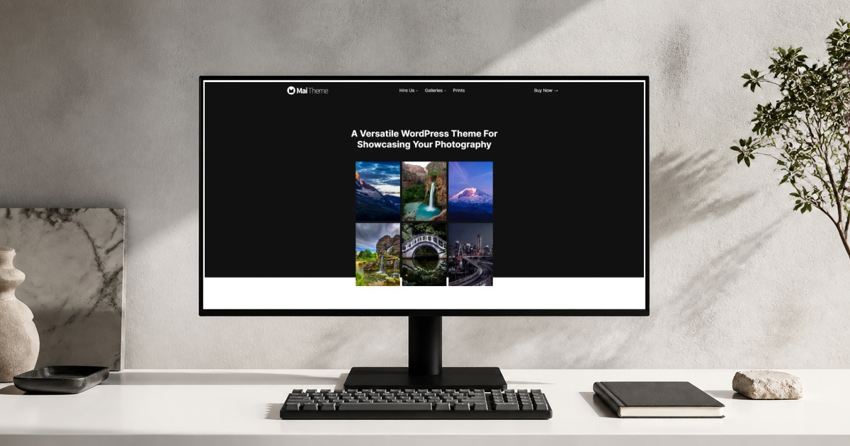 mai pure wordpress theme and responsive website template