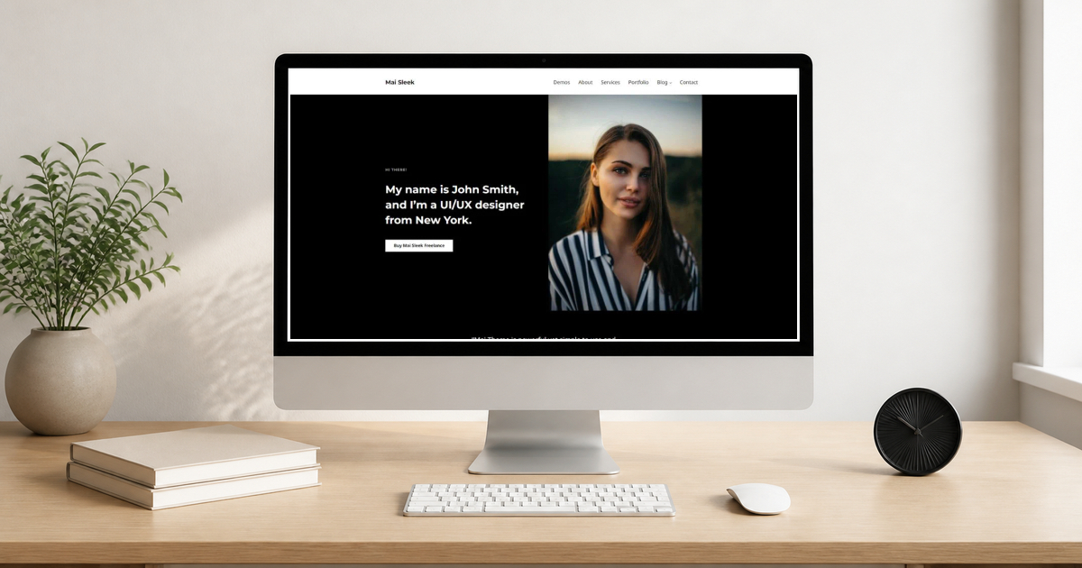 mai sleek wordpress theme and responsive website template