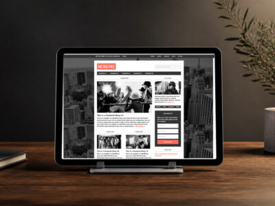 metro pro wordpress theme and responsive website template