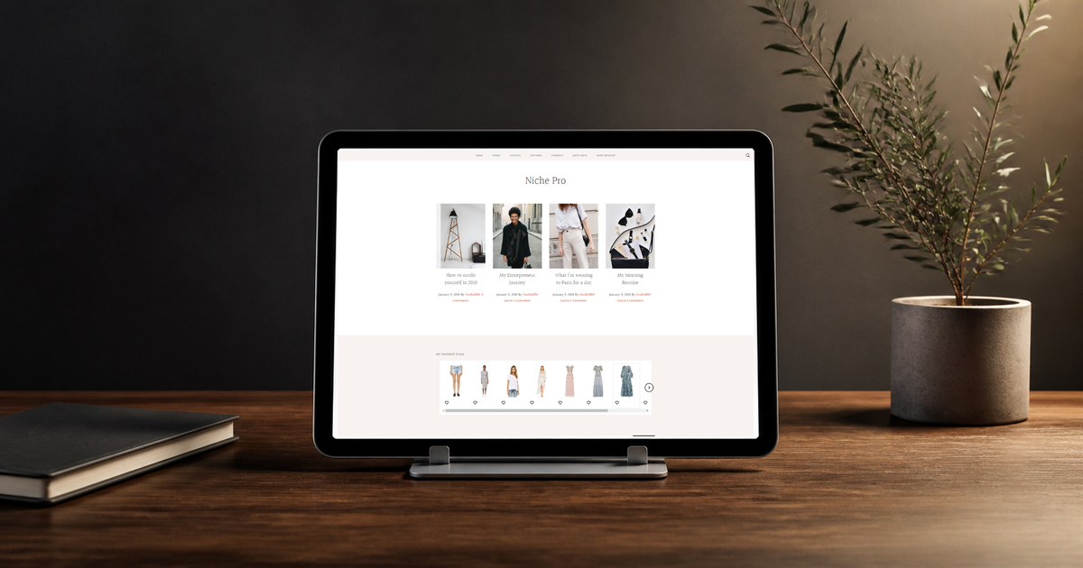 niche pro wordpress theme and responsive website template