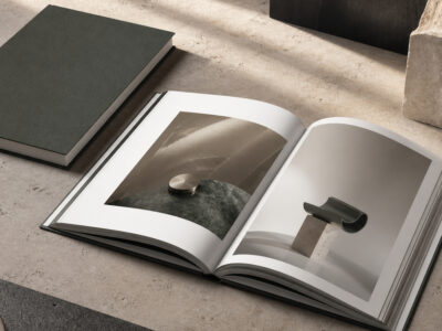 product catalogue design and product catalogue studio mockup
