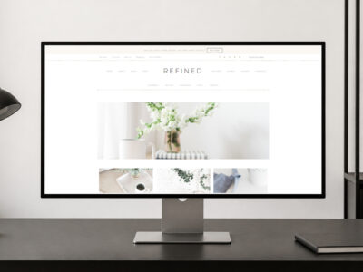 refined pro wordpress theme and responsive website template