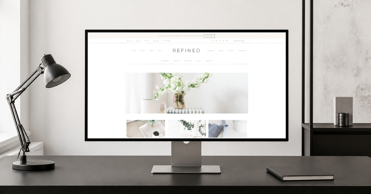 refined pro wordpress theme and responsive website template