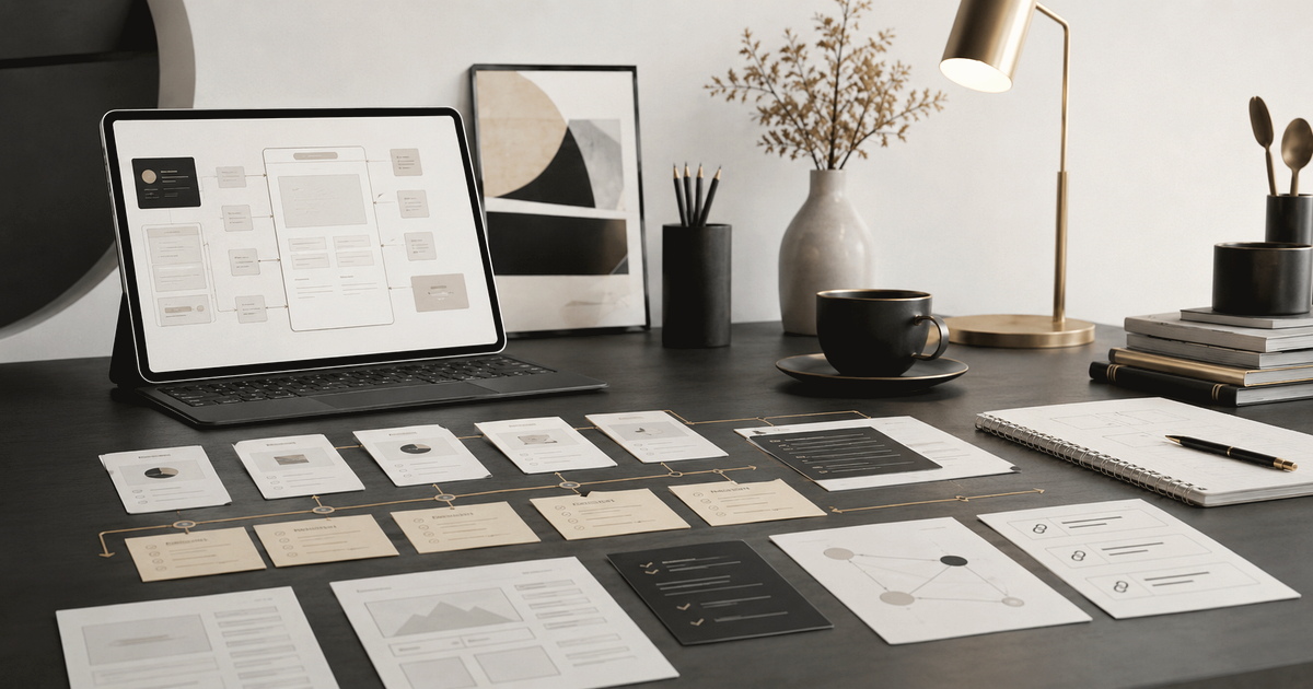 seo content briefs for websites and briefs de contenido seo para webs shown as a practical content planning system