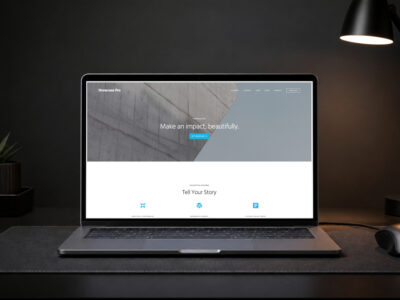 showcase pro wordpress theme and responsive website template