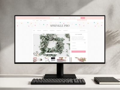 sprinkle pro wordpress theme and responsive website template