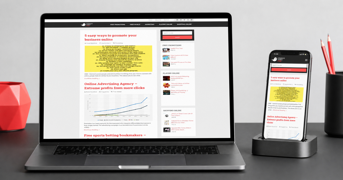 strangerthingsfree affiliate marketing website design and online promotions blog