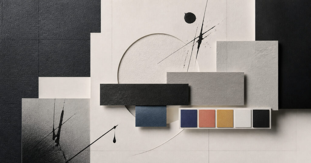 graphic design services with creative visual identity and branding elements