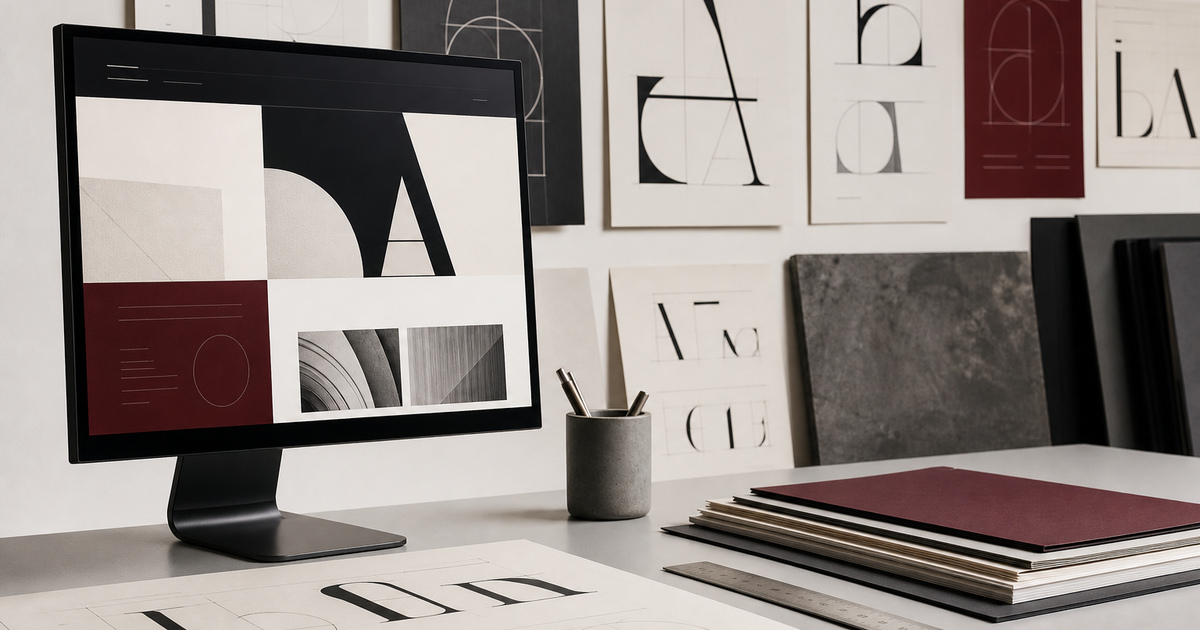 website typography inspiration and web typography system